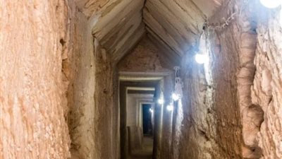 تعرف على النفق الصخرى المكتشف في الإسكندرية بعمق 13 مترا (صور)