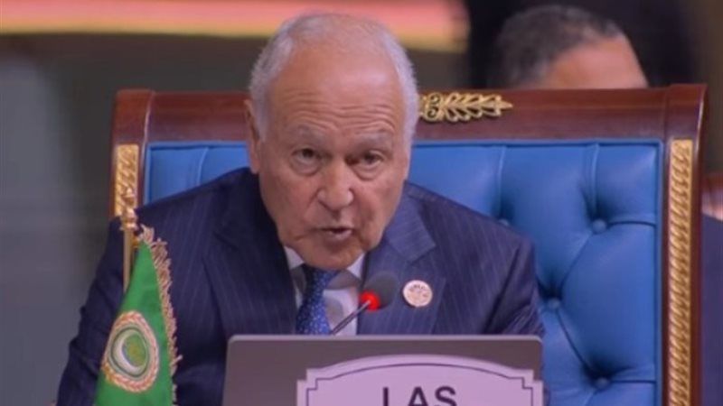 أحمد أبو الغيط الأمين العام لجامعة الدول العربية