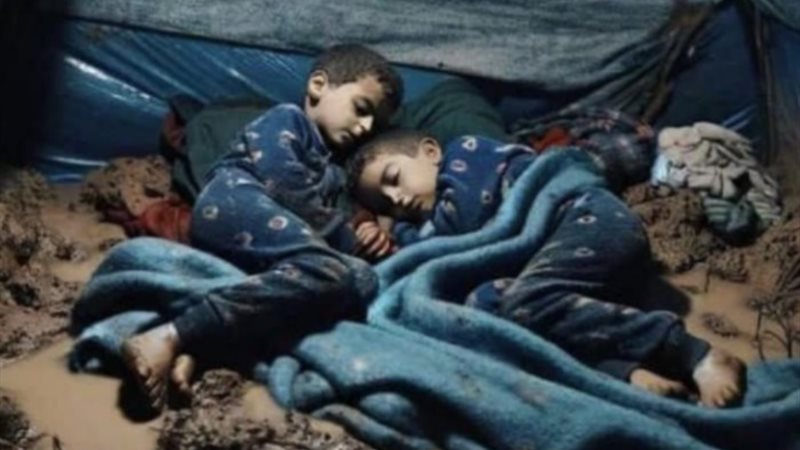 البرد في قطاع غزة ـ أرشيفية
