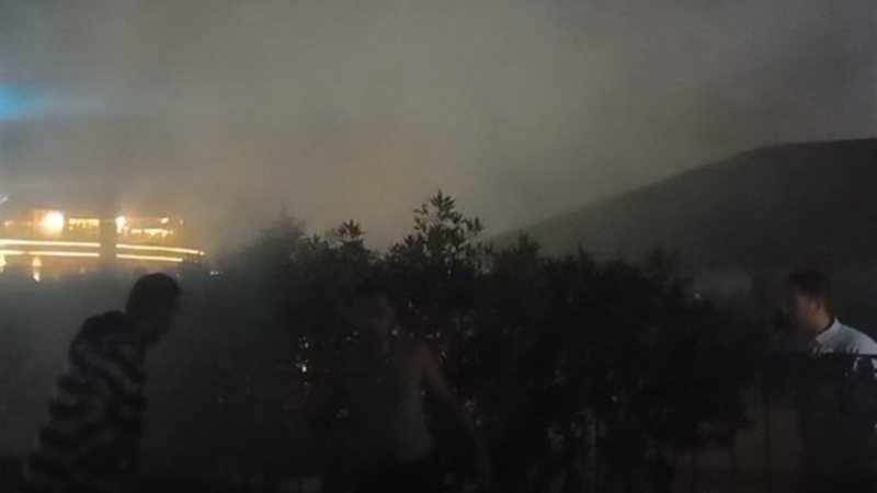 حريق نادي المعلمين