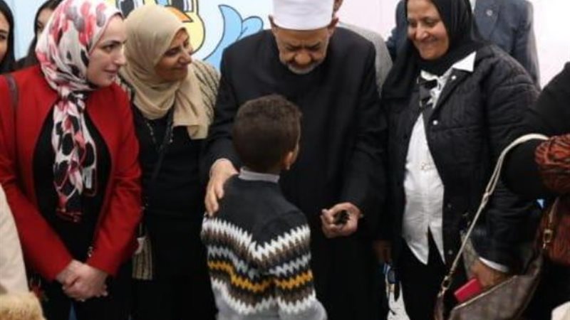 شيخ الأزهر خلال الافتتاح