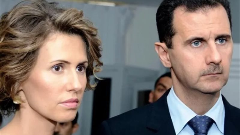 بشار الأسد زوجته أسماء