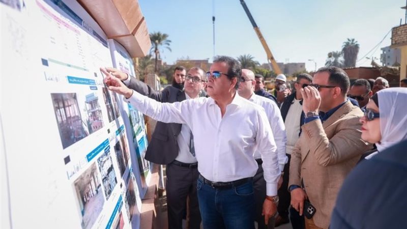 خلال تفقد المستشفى