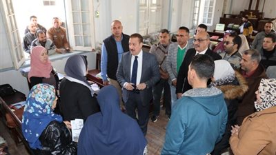 محافظ المنوفية يتفقد المشروعات التنموية والخدمية في شبين الكوم