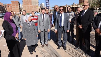 محافظ المنوفية يتفقد مبنى مستشفى الرمد الجديد بشبين الكوم