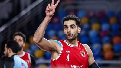 إيهاب أمين لاعب سلة الأهلي: التتويج بدوري المرتبط بداية لمزيد من البطولات