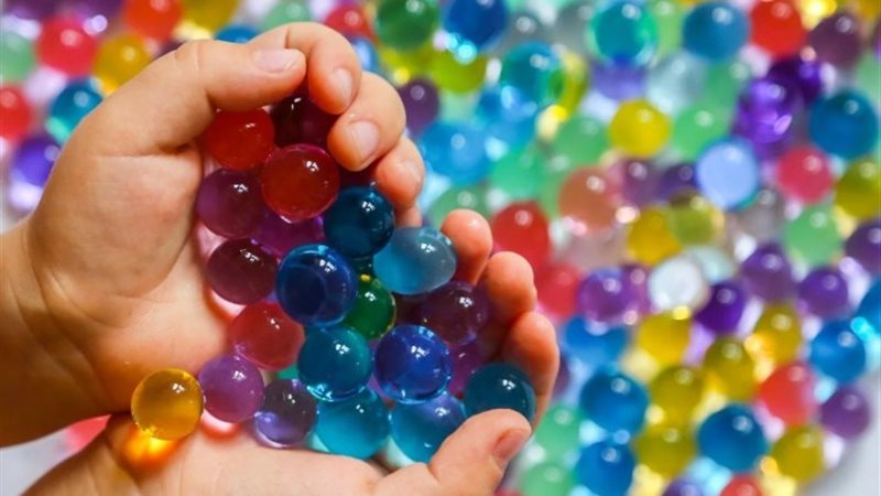 لعبة حبات الماء
