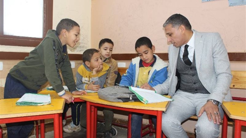 سعيد عطية، وكيل أول وزارة التربية والتعليم بالجيزة