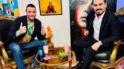 أحمد الفيشاوي مع نزار الفارسي: «أبويا أحسن من عادل إمام والزعيم مش وسيم»