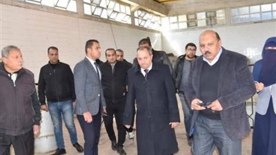 محافظ بورسعيد ورئيس شركة المياه يتفقدان محطتي رفع صرف صحي ومعالجة