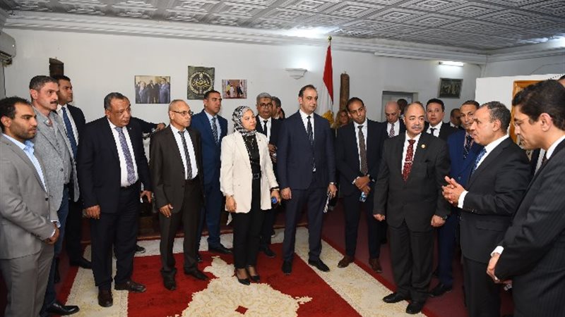 وزير الخارجية يلتقي مع الجالية المصرية في تشاد