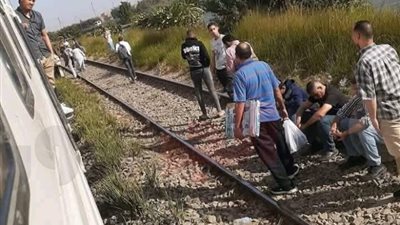 سائق قطار ينقذ حياة أربعيني من الموت بسوهاج