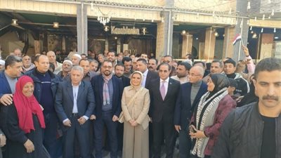 بحضور سحر نصر وسليمان وهدان، إقبال على تحرير توكيلات «الجبهة الوطنية» بالشرقية