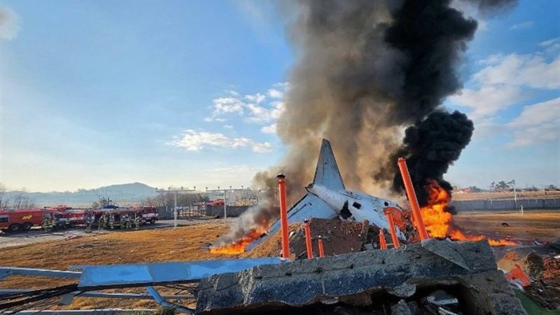 حادث تحطم الطائرة الكورية الجنوبية