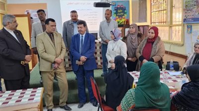 برامج تدريبية مكثفة بسوهاج لتأهيل 1035 مساعد مدرس ضمن مسابقة 30 ألف معلم