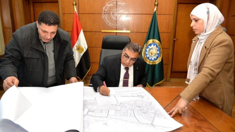 المخطط التفصيلي للمنطقة الصناعية بجمصة