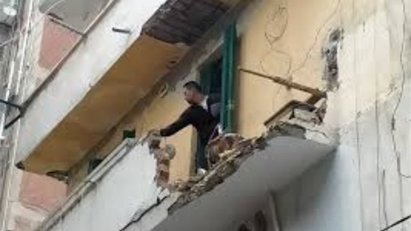 انهيار شرفة -أرشيفية
