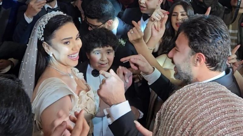 حفل زفاف مي فاروق