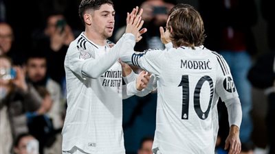 ريال مدريد يتقدم على مينيرا بثلاثية نظيفة بالشوط الأول (فيديو)