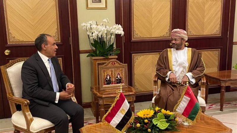 وزير الخارجية بدر عبد العاطي ونظيره العماني