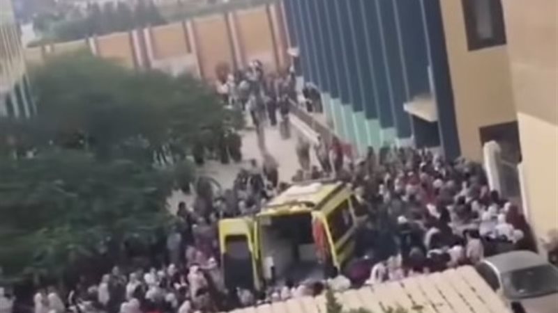 واقعة سقوط طالبة من الطابق الرابع