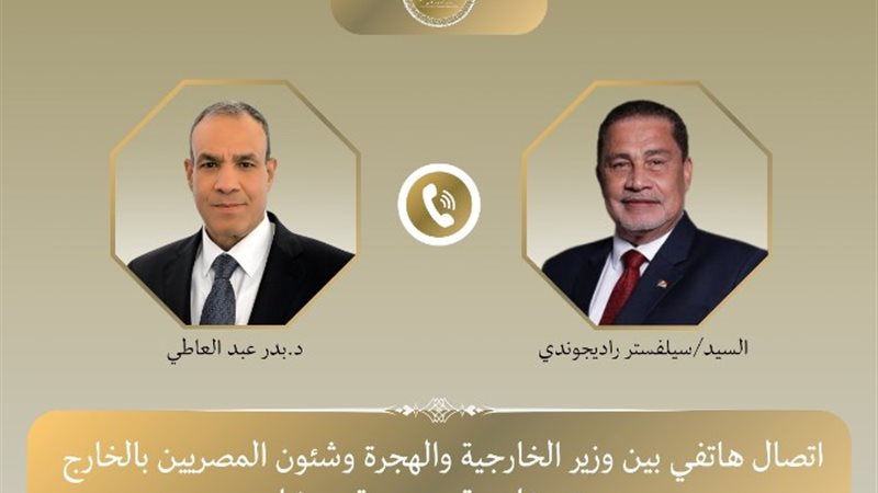وزير الخارجية الدكتور بدر عبد العاطي