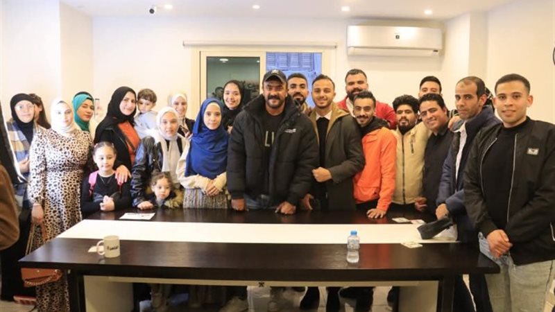 الفنان أحمد العوضي بين الفائزين