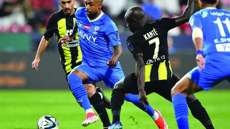 مباراة الاتحاد والهلال