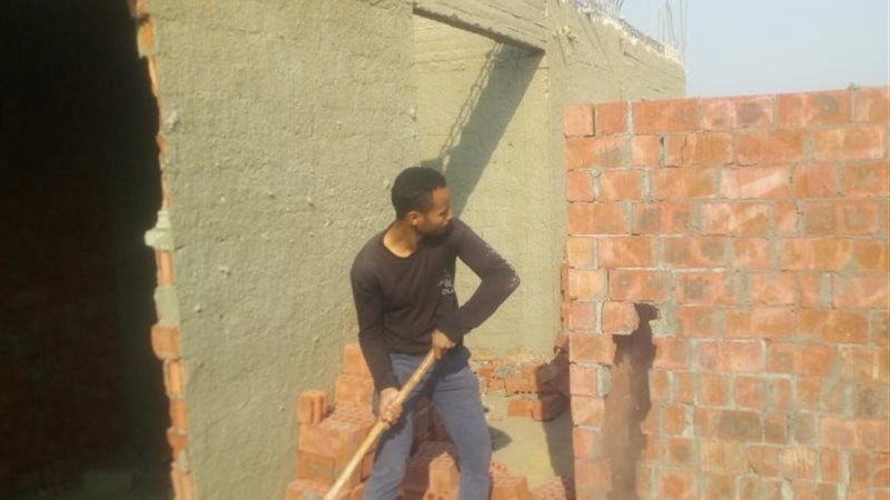 صورة من أعمال الإزالة