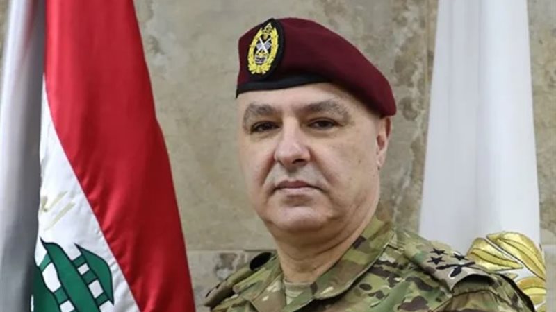 قائد الجيش اللبناني جوزيف عون