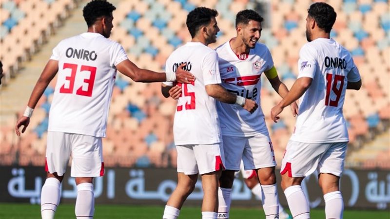 الزمالك يفوز على أبوقير للأسمدة