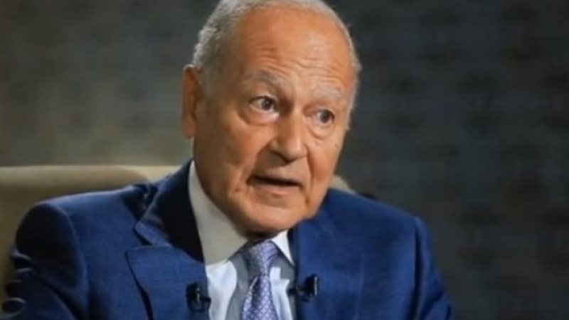 الأمين العام لجامعة الدول العربية أحمد أبو الغيط