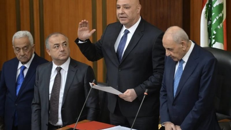 الرئيس اللبناني جوزيف عون