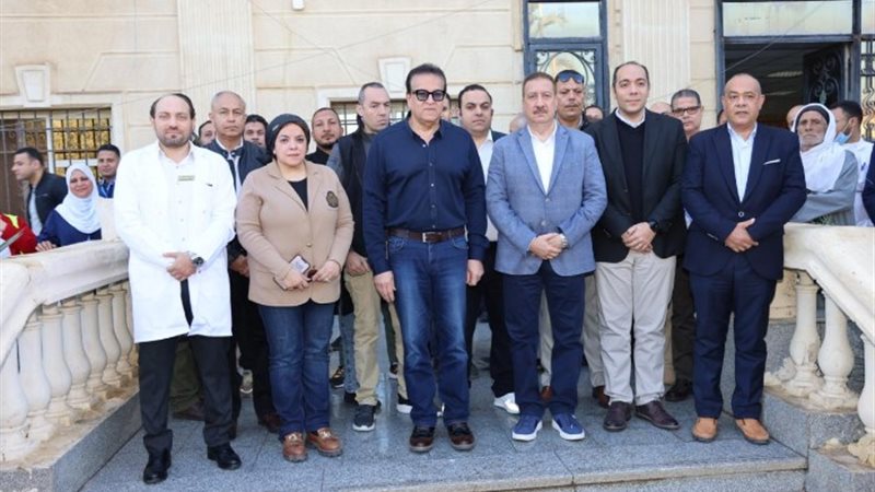 جانب من الجولة التفقدية لمحافظ المنوفية