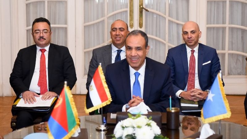 اجتماع اللجنة الوزارية المشتركة الثلاثية بين مصر وإريتريا و