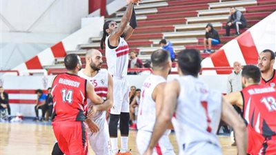 الزمالك يفوز على سبورتنج في دوري السوبر لكرة السلة