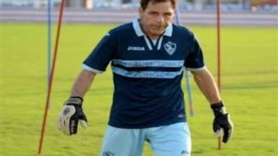 أول ظهور لمدرب حراس الزمالك في مران اليوم