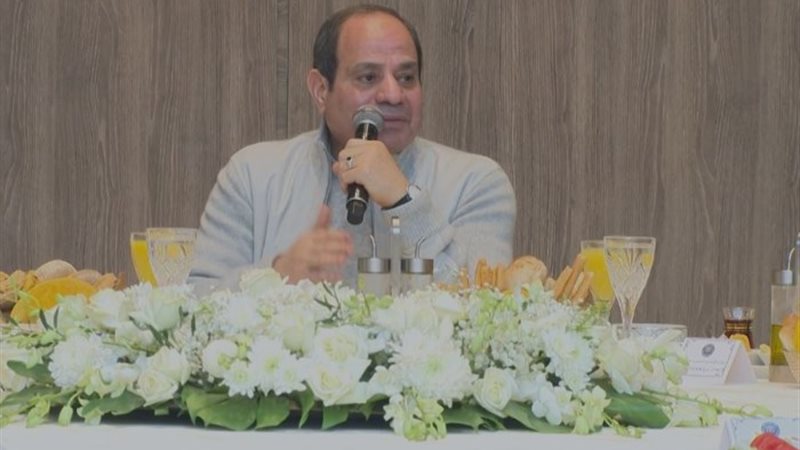 الرئيس عبد الفتاح السيسي