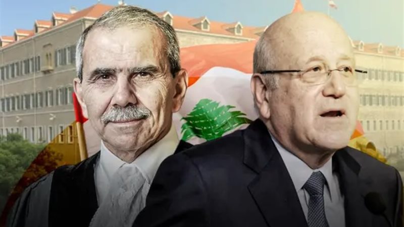 ميقاتي ونواف ـ أرشيفية