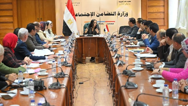 الدكتورة مايا مرسي وزيرة التضامن الاجتماعي