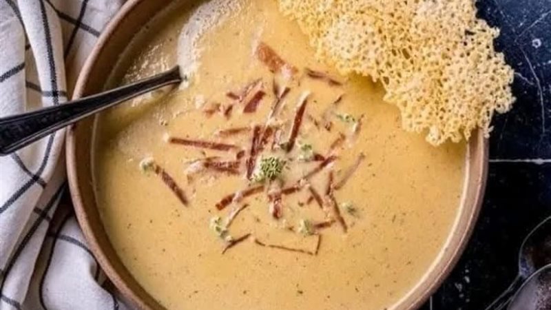 شوربة المشروم بالبطاطس