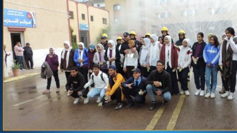 جانب من الزيارة
