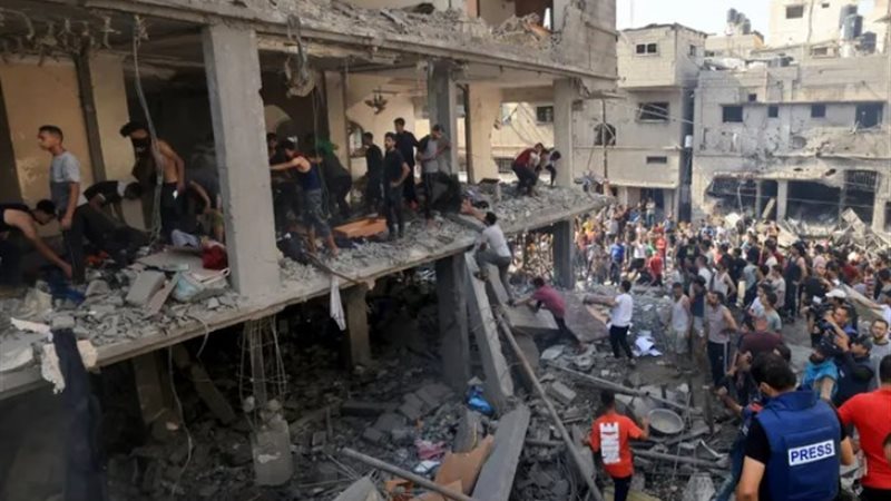 القصف الإسرائيلي على قطاع غزة ـ أرشيفية