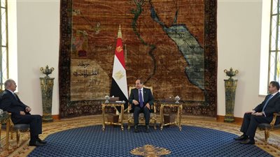 الرئيس السيسي يستقبل المشير خليفة حفتر القائد العام للجيش الوطني الليبي