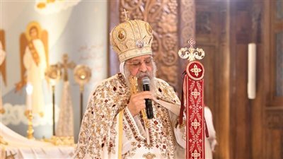 البابا تواضروس الثاني  يترأس صلاة قداس عيد الغطاس المجيد