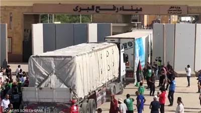 دخول أكثر من 270 شاحنة مساعدات و11 وقود حتى الآن