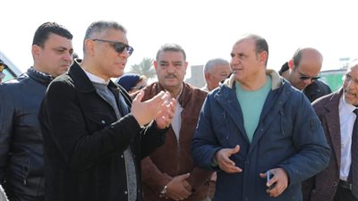 محافظ الجيزة يتفقد المرحلة الأولى لأعمال التشجير بالطريق الدائري 
