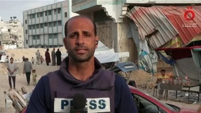 يوسف أبوكويك مراسل القاهرة الإخبارية