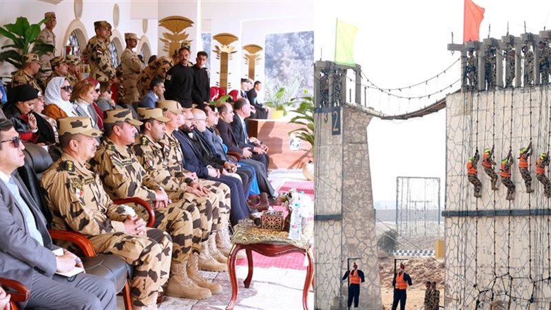 زيارة لوفد من الإعلاميين وطلبة الجامعات لقيادة قوات الصاعقة