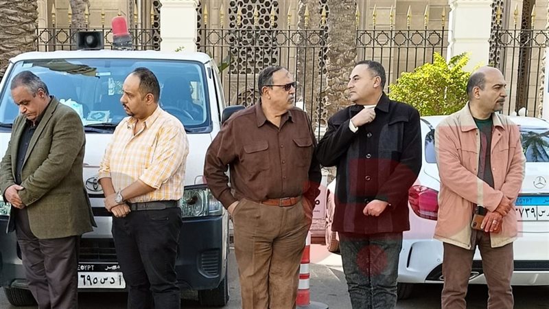 جنازة حما الفنان محمد فؤاد